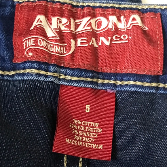 NEW Arizona Jeans Skinny Jeggings Size 5 Juniors - Picture 5 of 7